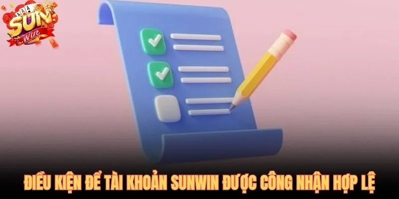 Điều kiện tham gia hợp lệ: đủ tuổi, danh tính thực và đúng một tài khoản